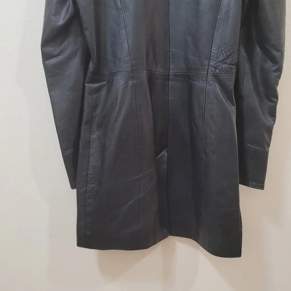 Dimitri long leather jacket - Picture 9 of 10